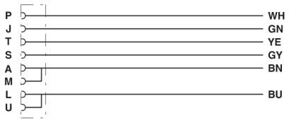 Phoenix contact 1693681 SAC-8P- 5,0-PUR/M16FR Магистральный кабель