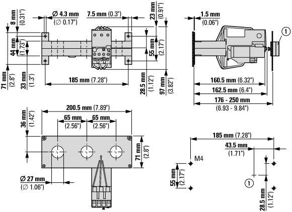 45329 ZW7-400 Реле перегрузки MOELLER / EATON (арт.045329)