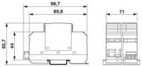 Phoenix contact 2910387 VAL-US-480HLD/30/3+1V-FM Устройство защиты от перенапряжений, тип 2