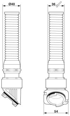 Phoenix contact 1414665 HC-B-GB-M32-ER-AL Кабельный ввод