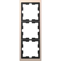 Schneider Electric MTN4030-6551 MERTEN D-Life РАМКА 3-постовая, ШАМПАНЬ