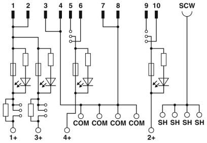 Phoenix contact 2905962 UM-FLK10/PI/FU/ROC800 Пассивный модуль