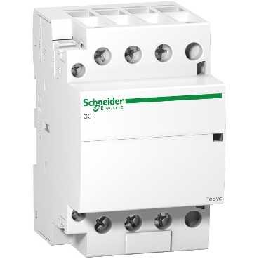 МОДУЛЬНЫЙ КОНТАКТОР 4ПОЛЮСА (4НО).63А. ЦЕПЬ УПРАВЛЕНИЯ 220В 50ГЦ