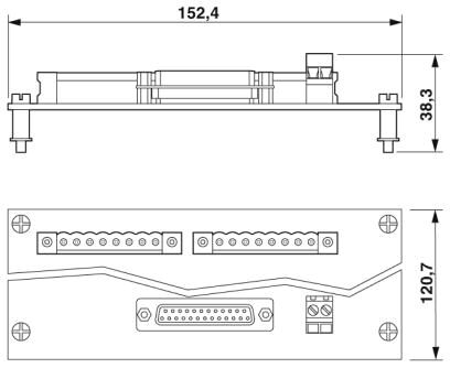 Phoenix contact 2908886 FLX-D25F/8CH/AO/TDC3K Интерфейсный модуль