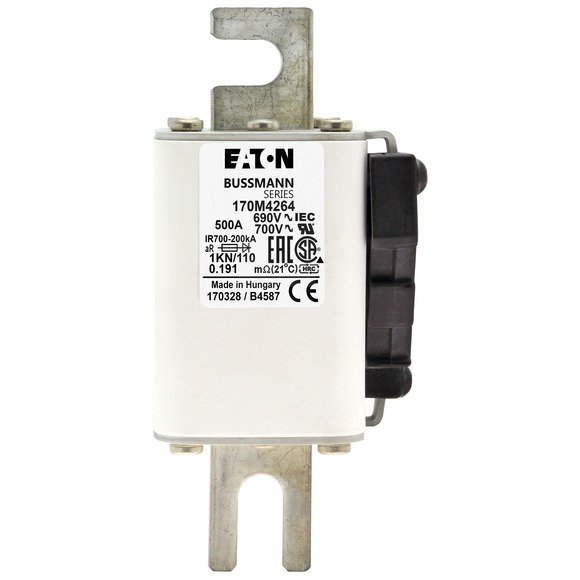 170M4264 Быстрый предохранитель 500A 690V 1KN/110 AR UC