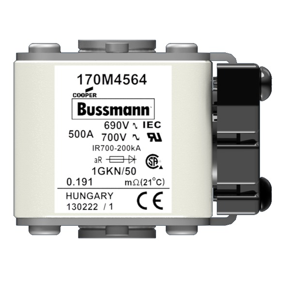 170M4564 Быстрый предохранитель 500A 690V 1GKN/50 AR UC
