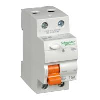 Schneider Electric 11454 ДИФ. ВЫКЛ. НАГРУЗКИ ВД63 2П 16A 10MA АС, Испания