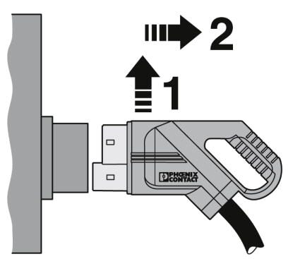 Phoenix contact 1624153 EV-T2CCS-PARK Исходное положение