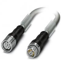 Phoenix contact 1624774 K-3E-M23 M9/010-A00/M23 F8 Штекерный разъем, пластиковая заливка с обеих сторон