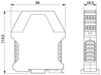 2814715 Phoenix contact MCR-S-1-5-UI-DCI-NC Измерительный преобразователь тока
