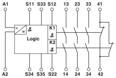Phoenix contact 2981059 PSR-SCP- 24UC/ESL4/3X1/1X2/B Реле безопасности