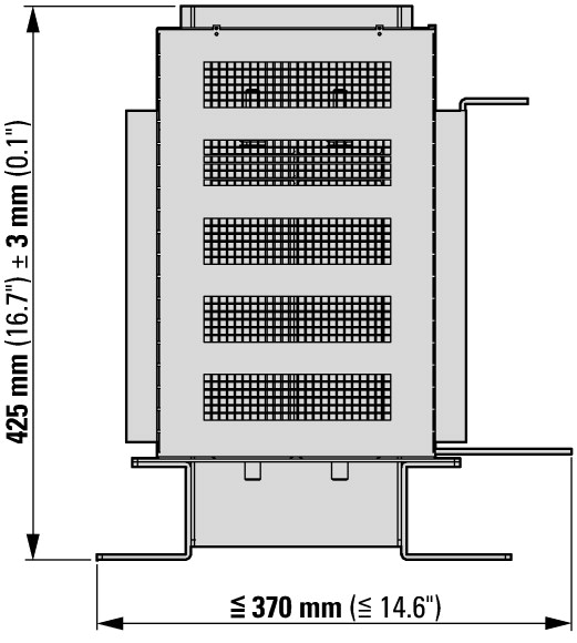 169149 Синус-фильтр (3~440В, 480A) (DX-SIN3-480)