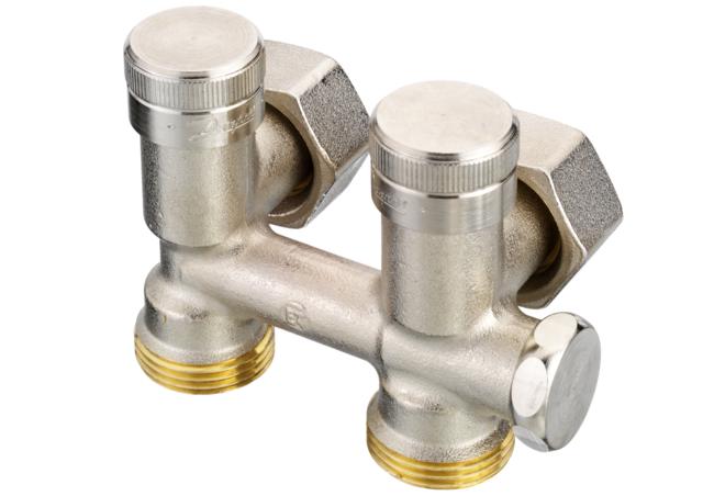 003L0282 Запорно-присоединительный клапан Danfoss RLV-K 1/2''x3/4'' угловой