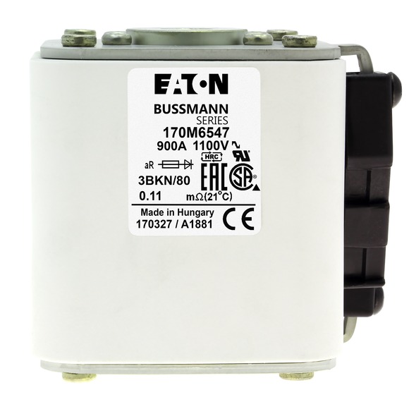 170M6547 Быстрый предохранитель 900A 1100V 3BKN/80 AR