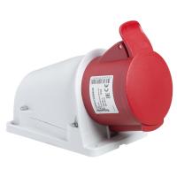 Schneider Electric PKY32W435 Розетка настенная, 32А 3P+H+З 380V IP44