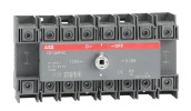 ABB Реверсивный рубильник OT100F4C до 100А 4-полюсный для установки на DIN-рейку или монтажную плату (без ручки)