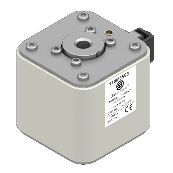170M6598 Быстрый предохранитель 1000A 1000V 3GKN/75 AR