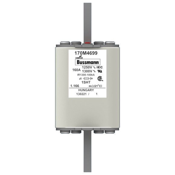 170M4699 Быстрый предохранитель 160A 1250V 1SHT AR CU