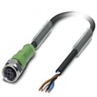 Phoenix contact 1560963 SAC-4P-20,0-PUR/M12FS VA Кабель для датчика / исполнительного элемента