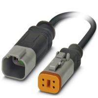 Phoenix contact 1415025 SAC-4P-DTMS/ 3,0-PUR/DTFS Кабель для датчика / исполнительного элемента