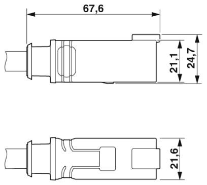 Phoenix contact 1415032 SAC-6P-DTMS/ 5,0-PUR Кабель для датчика / исполнительного элемента