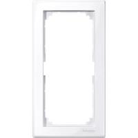 Schneider Electric MTN478825 MERTEN M-Smart РАМКА 2 поста б/перегородки, АКТИВНЫЙ БЕЛЫЙ, SM
