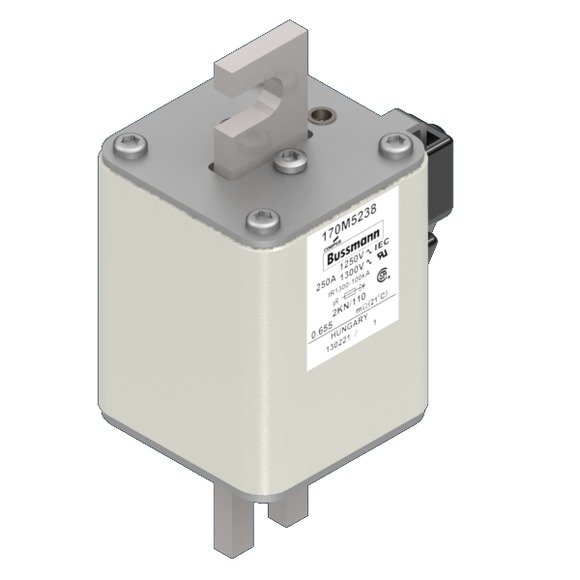 170M5238 Быстрый предохранитель 250A 1250V 2KN/110 AR CU