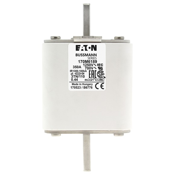 170M6189 Быстрый предохранитель 350A 1250V 3TN/110 AR CU