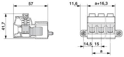 Phoenix contact 1784839 IPC 35 HC/ 6-STF-15,00 Разъем печатной платы
