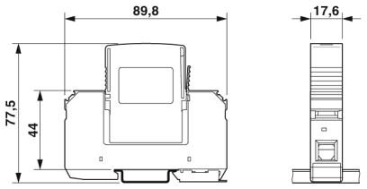 Phoenix contact 2801136 F-MS-T1/T2 50 Молниеотвод / разрядник для защиты от импульсных перенапряжений типа 1/2