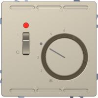 Schneider Electric MTN5761-6033 D-Life ТЕРМОРЕГУЛЯТОР с центр. пл. с выкл.24В, САХАРА, SD