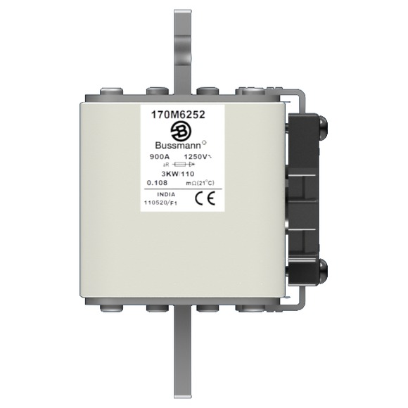 170M6253 Быстрый предохранитель 1000A 1250V 3KW/110 AR