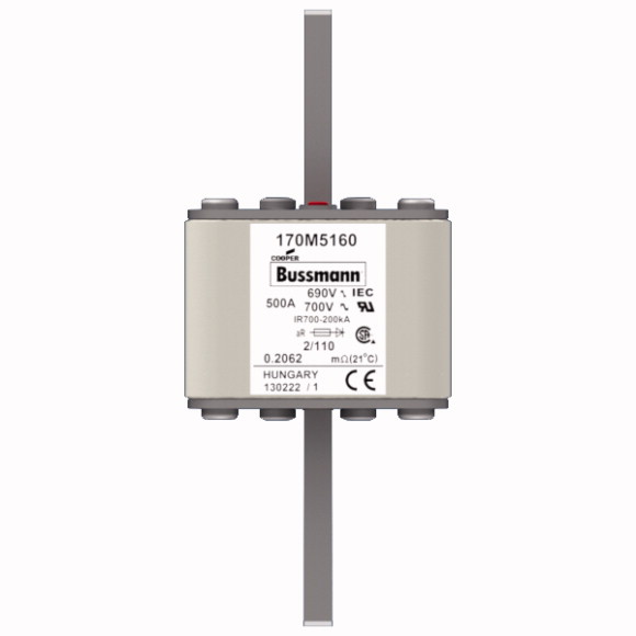 170M5160 Быстрый предохранитель 500A 690V 2/110 AR UC