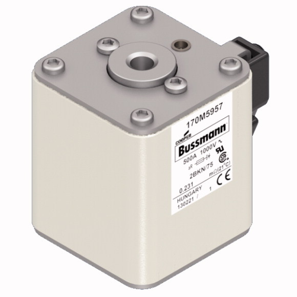 170M5957 Быстрый предохранитель 500A 1000V 2BKN/75 AR UR