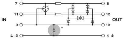Phoenix contact 2858043 PT 3-HF-12DC-ST Штекерный модуль для защиты от перенапр-й