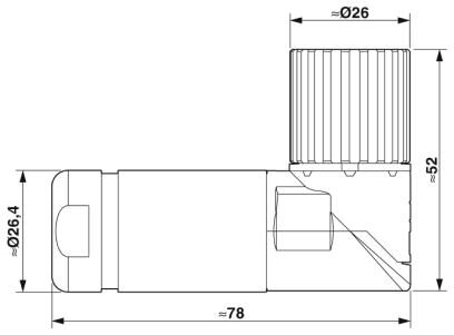 Phoenix contact 1620246 CA-16S1N12T007 Кабельный соединитель