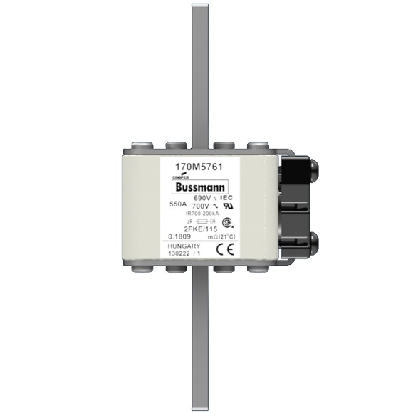 170M5761 Быстрый предохранитель 550A 690V 2FKE/115 AR UC