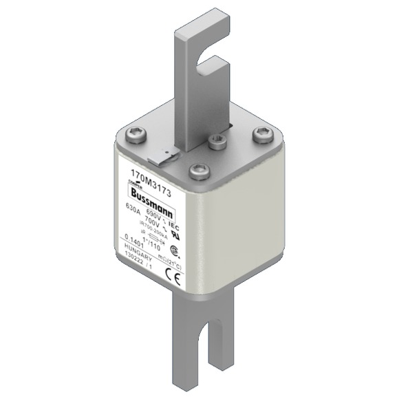 170M3173 Быстрый предохранитель 630A 690V 1*/110 AR UC