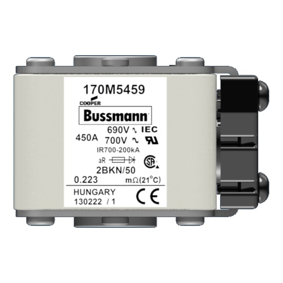 170M5459 Быстрый предохранитель 450A 690V 2BKN/50 AR UC