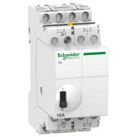 Schneider Electric A9C30114 ИМПУЛЬСНОЕ РЕЛЕ iTL16A 4НО 24В АС 50-60ГЦ 12В DC