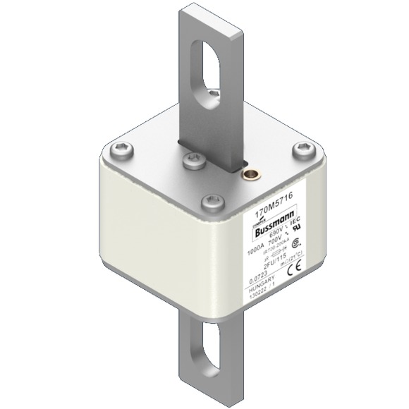 170M5716 Быстрый предохранитель 1000A 690V 2FU/115 AR UC