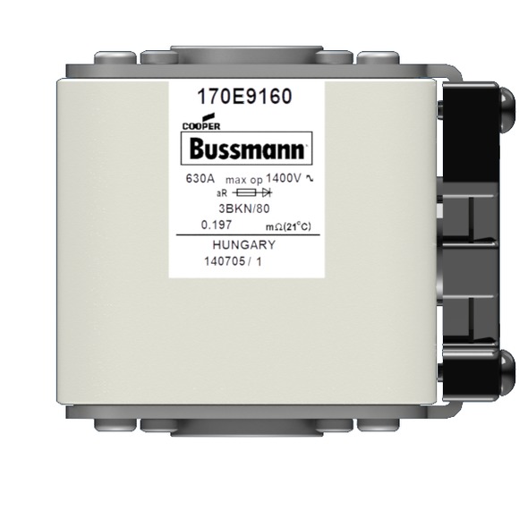 170E9160 Быстрый предохранитель 630A 1400V 3BKN/80 AR