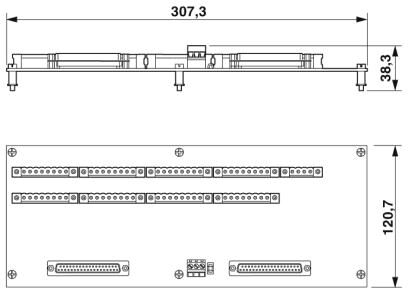 Phoenix contact 2908889 FLX-D37F/32CH/DI/TDC3K Интерфейсный модуль