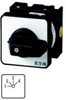 13972 Ступенчатые выключатели, контакты: 8, 20 A, Передняя панель: 1-4, 45 °, 4 уровня 45°, с фиксацией, Центральный монтаж (T0-4-8251/EZ)