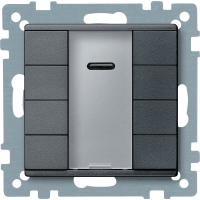 Schneider Electric MTN627914 SM,4 КН. ВЫКЛ PLUS С ИК-ПРМ., АНТРАЦИТ
