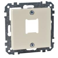 Schneider Electric MTN291544 MERTEN ЦЕНТР.ПЛАТА д/розетки RJ11/RJ45, 1пост, БЕЖЕВЫЙ, QF SM