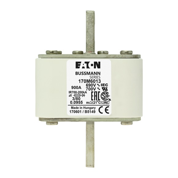 170M6013 Быстрый предохранитель 900A 690V 3/80 AR UC