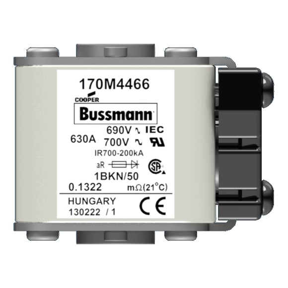 170M4466 Быстрый предохранитель 630A 690V 1BKN/50 AR UC