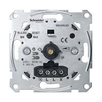 Schneider Electric MTN5134-0000 MERTEN МЕХ-М поворотно-нажимного СВЕТОРЕГ., универсальный, LED 4-400Вт
