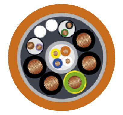 Phoenix contact 1622225 K-8E-OE/5,0-H00/M23F8-C5-S Кабельный штекер, пластиковая заливка